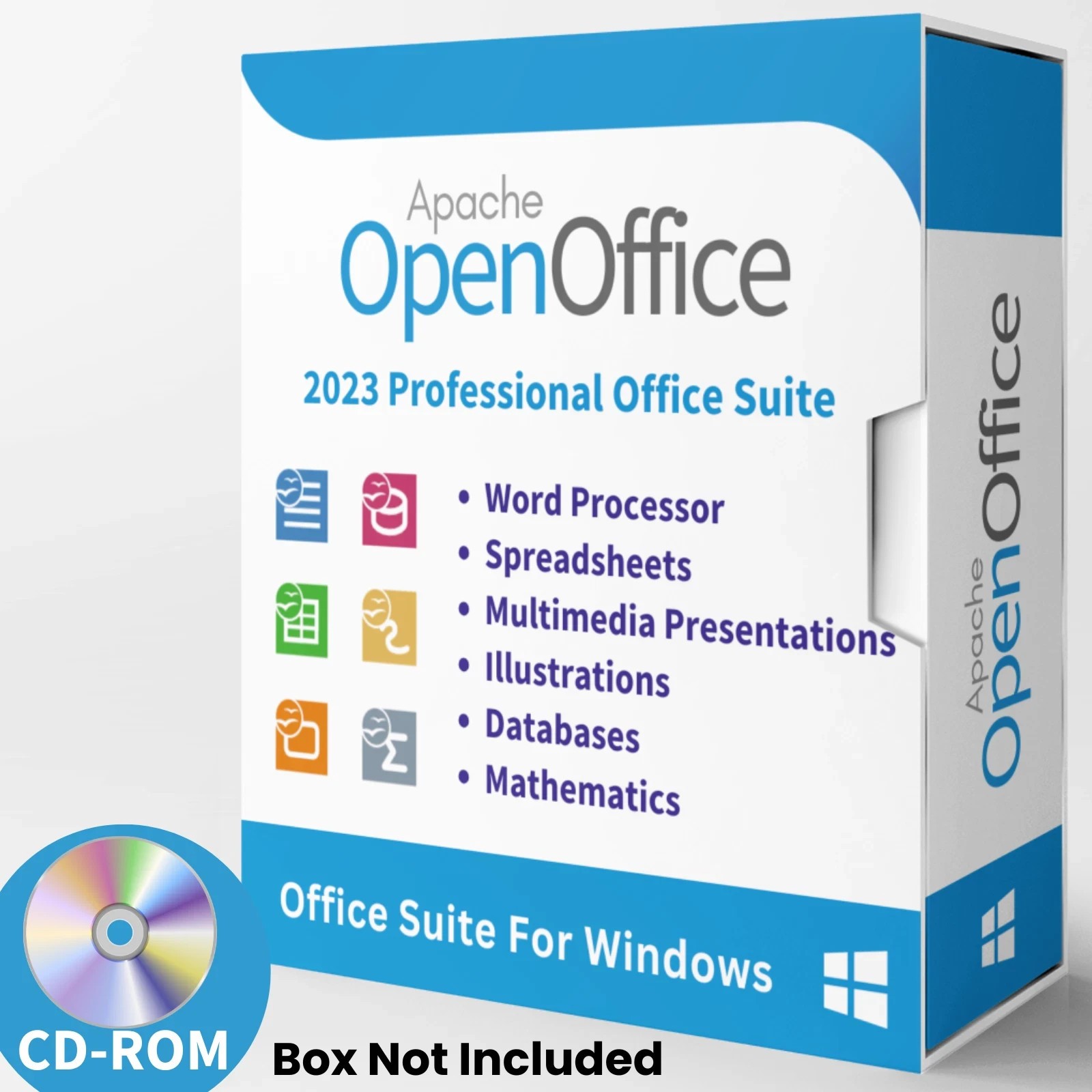 Open Office Software Suite for Windows - For Home Student Professional | CD-ROM