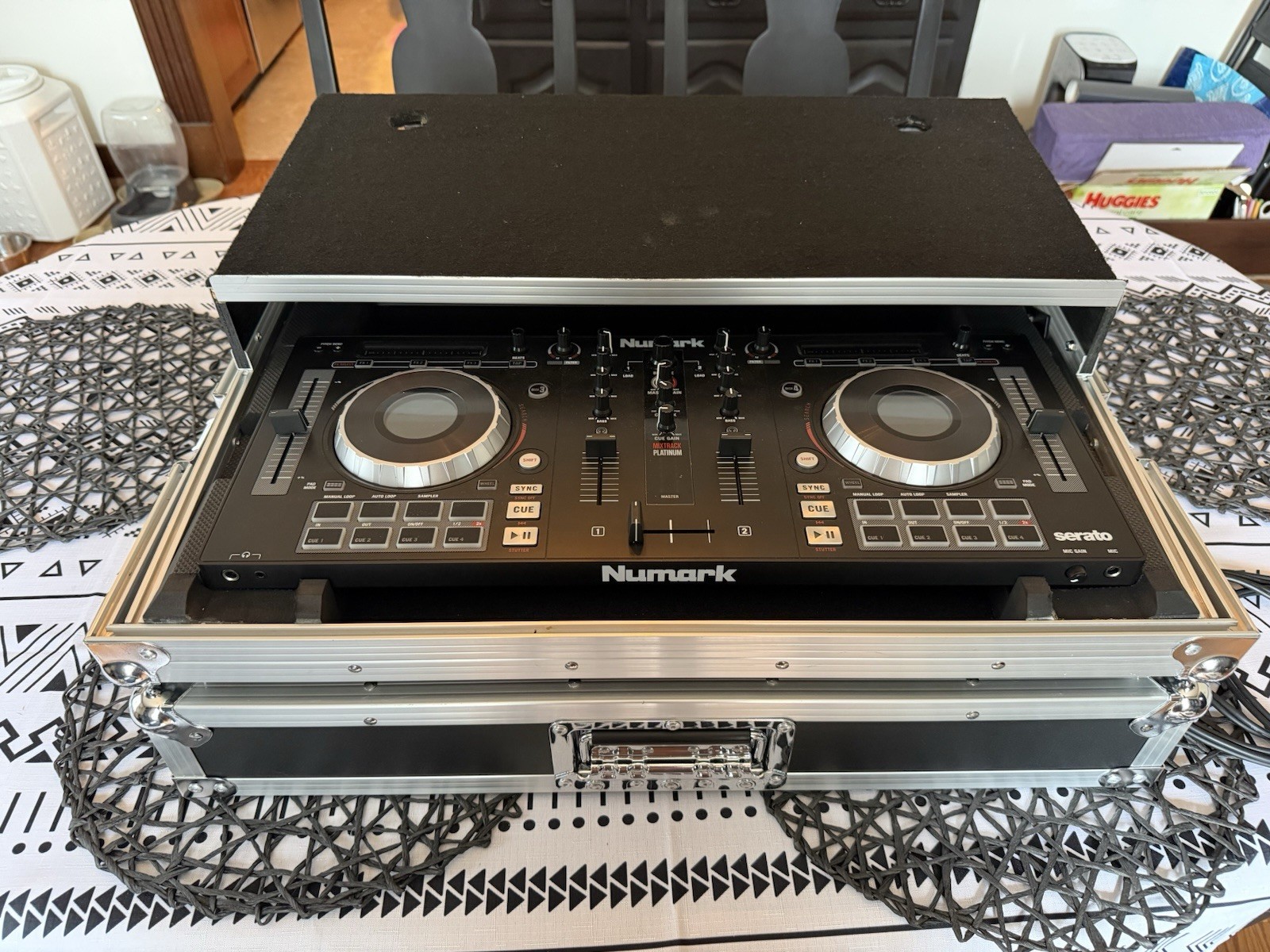 Numark Mixtrack Platinum 4-Deck DJ Controller for Serato DJ