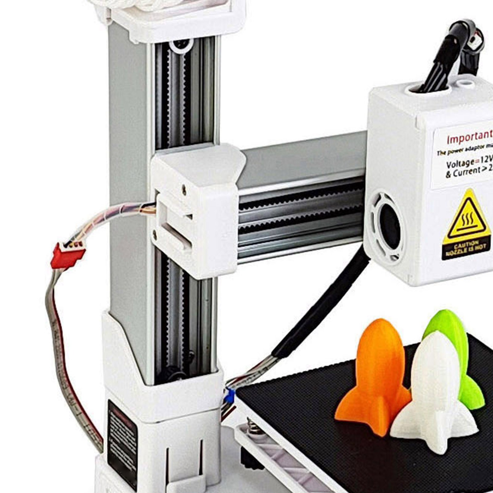 3D Printer For Education High Accuracy Fast Heating (EU Plug White)