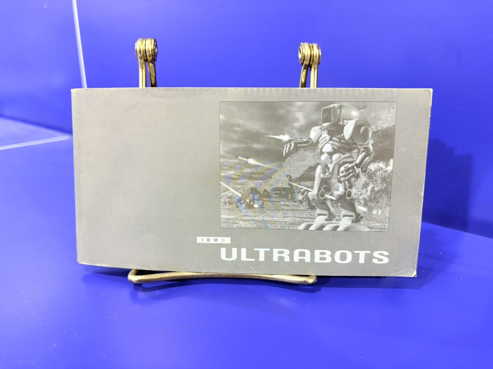 Ultrabots (1993) PC Game IBM Manual ONLY