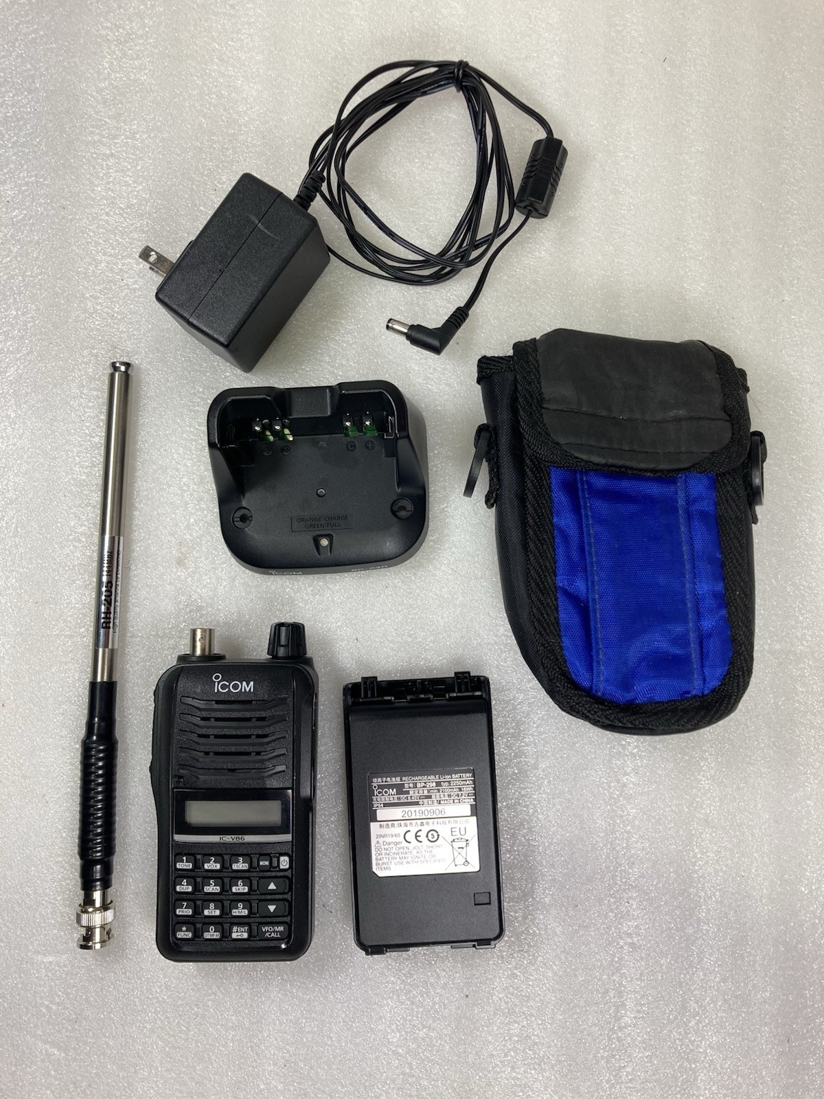 Icom IC-V86 VHF 2M (144-148 MHz) FM Portable HT Handheld Amateur Radio