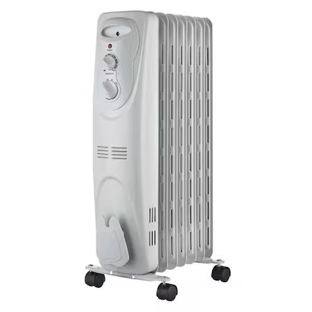 Dayton 53Ty90 Portable Electric Heater, 1500, 120V Ac, 1 Phase, 5118 Btuh,