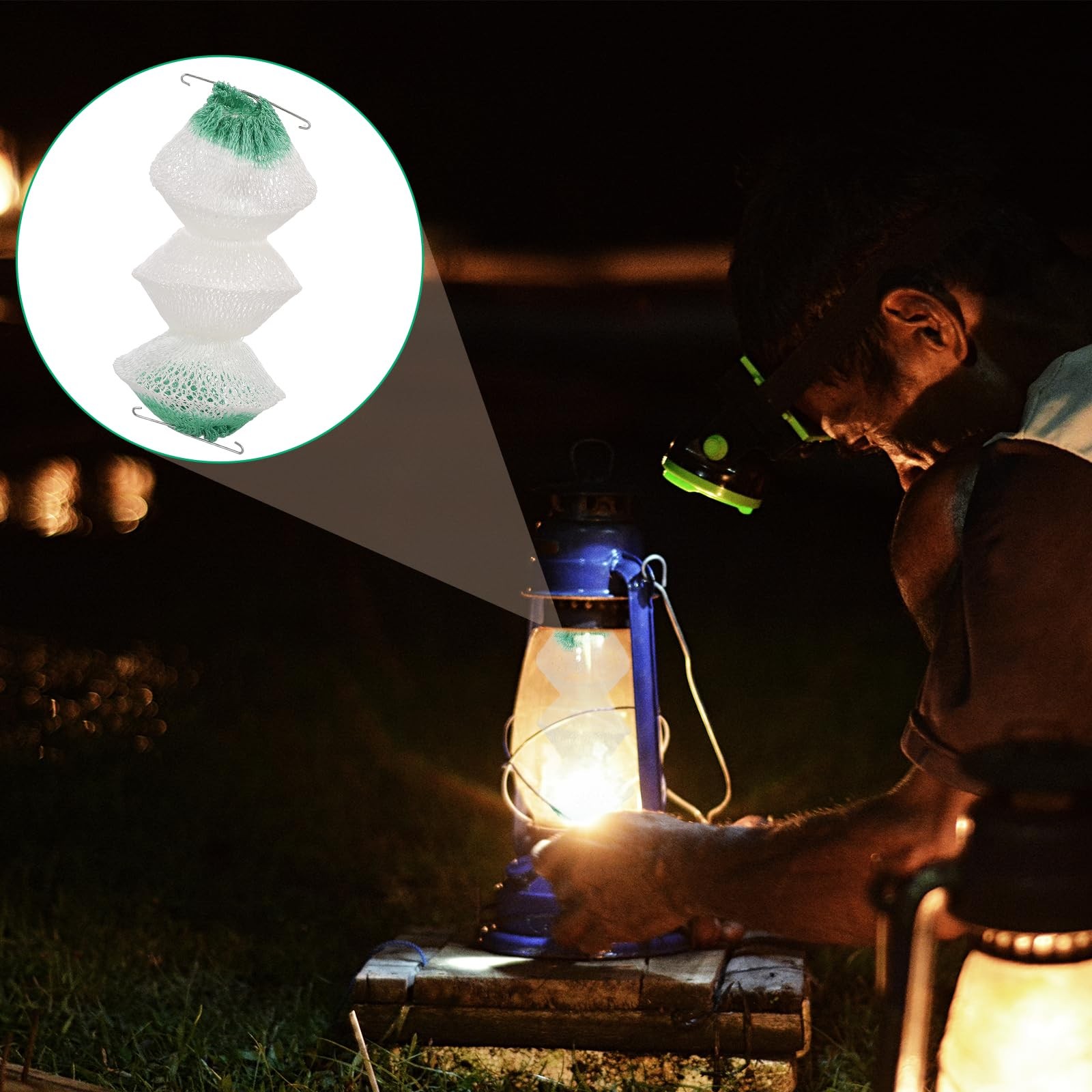 Thinp 6 Pcs Lantern Mantles,3-Layer Propane Mantles Insta-Clip 2#95...