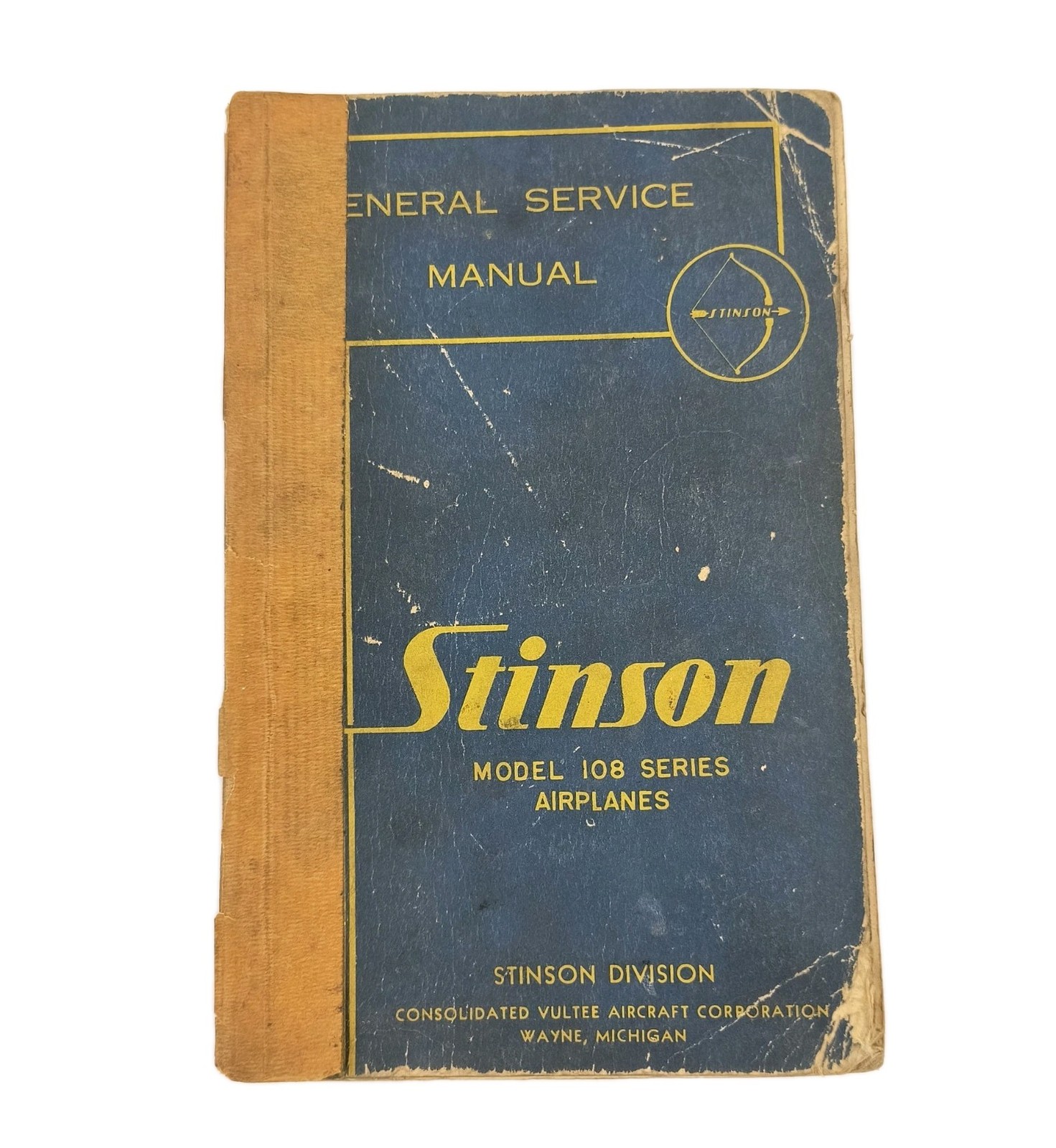 Original Stinson Model 108 Series Airplanes General Service Manual