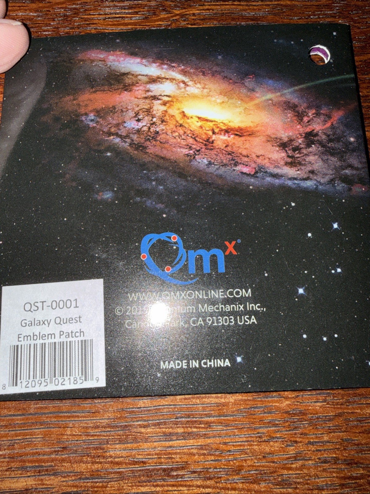 Quantum Mechanix QMX Lootcrate Exclusive Galaxy Quest Mission Logo Emblem Patch