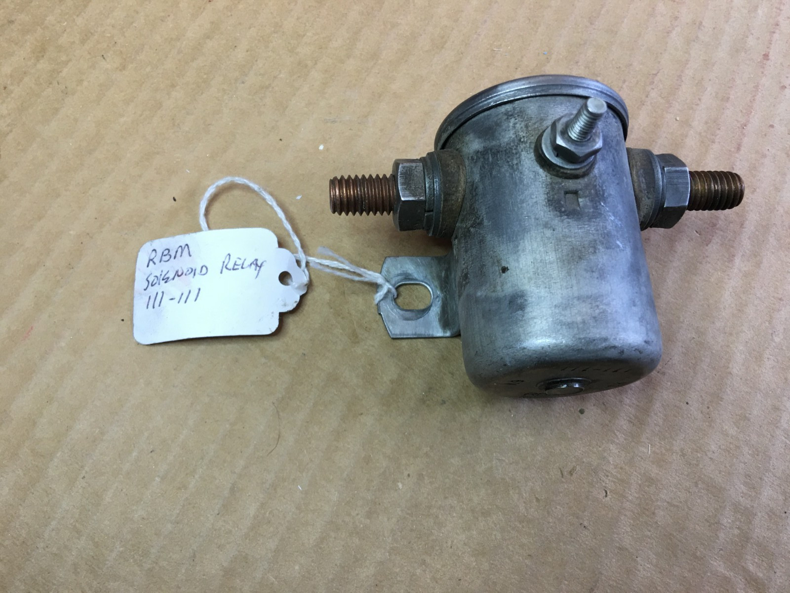 Aircraft RBM Solenoid Relay 111-111 Untested