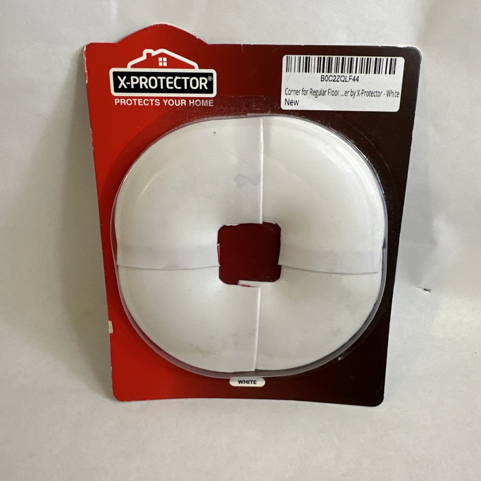 X-Protector White Corners For Floor Cord Covers