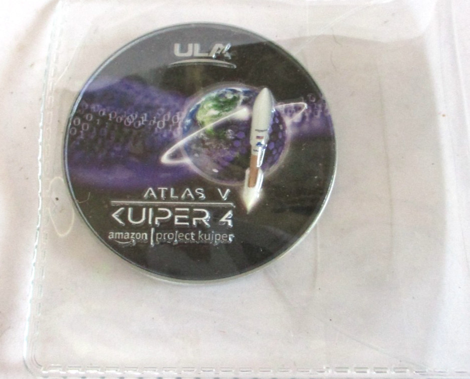 ULA Atlas V NASA Juno Juniper 4 Space Mission Challenge Coin