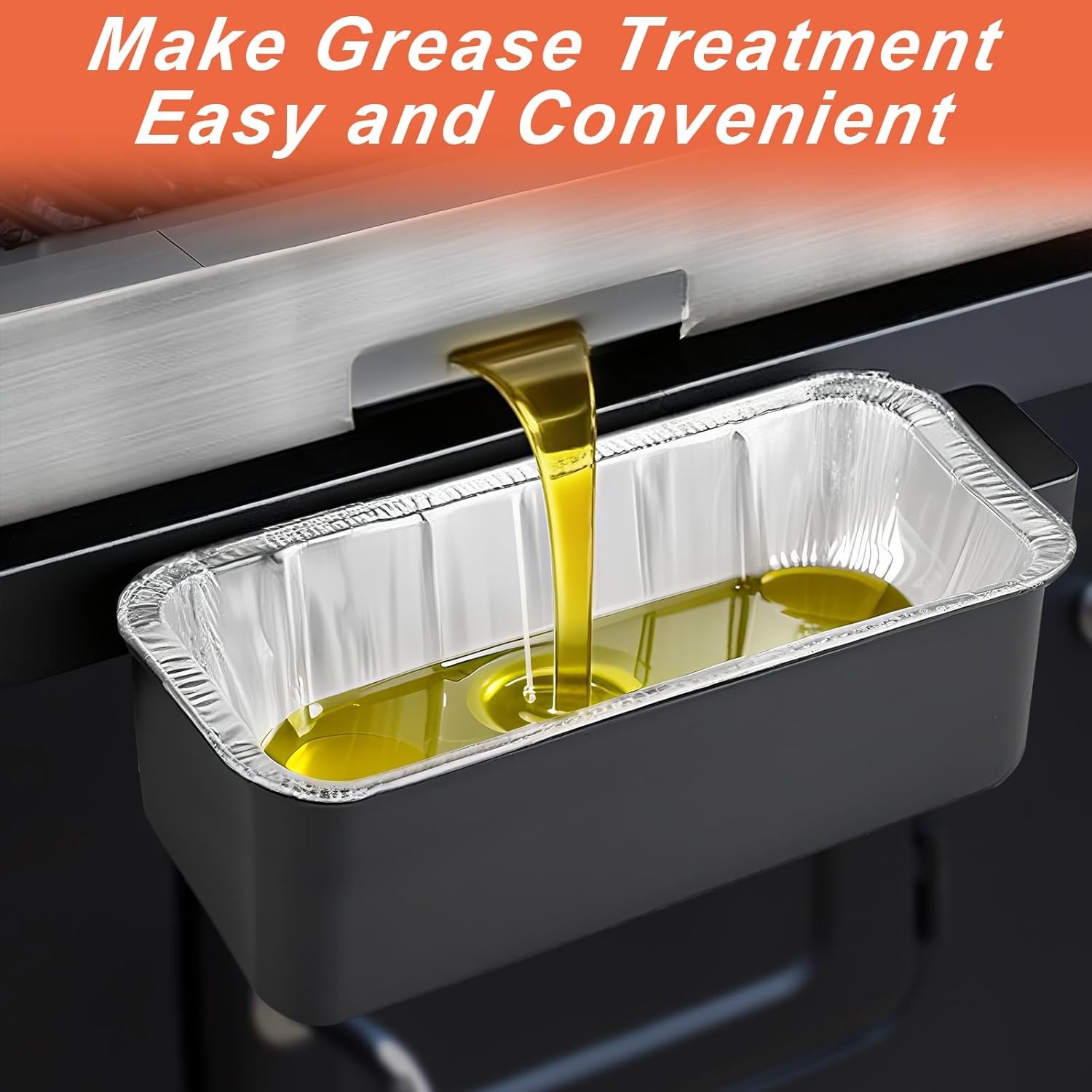 20 Pack Blackstone Griddle Accessories 5017 Grease Cup Liners Aluminum Foil Drip