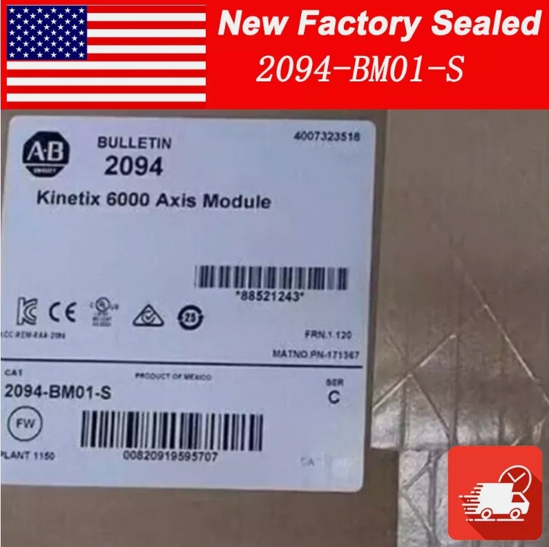 AB 2094-BM01-S Series C Axis Module AB 2094-BM01-S Factory Sealed NEW