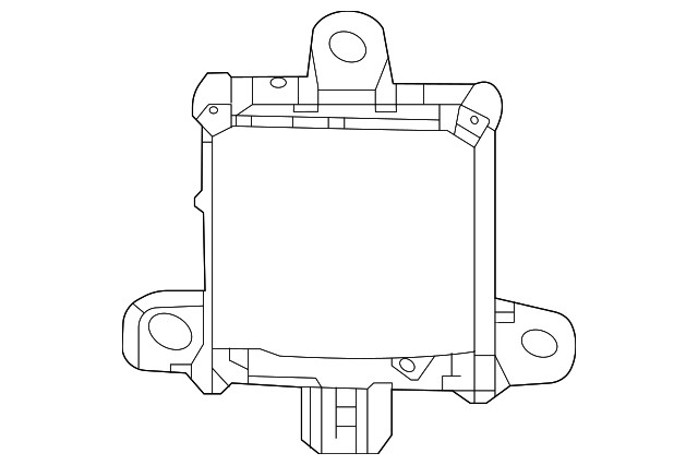 Genuine Toyota Blind Spot Radar 88162-AK023