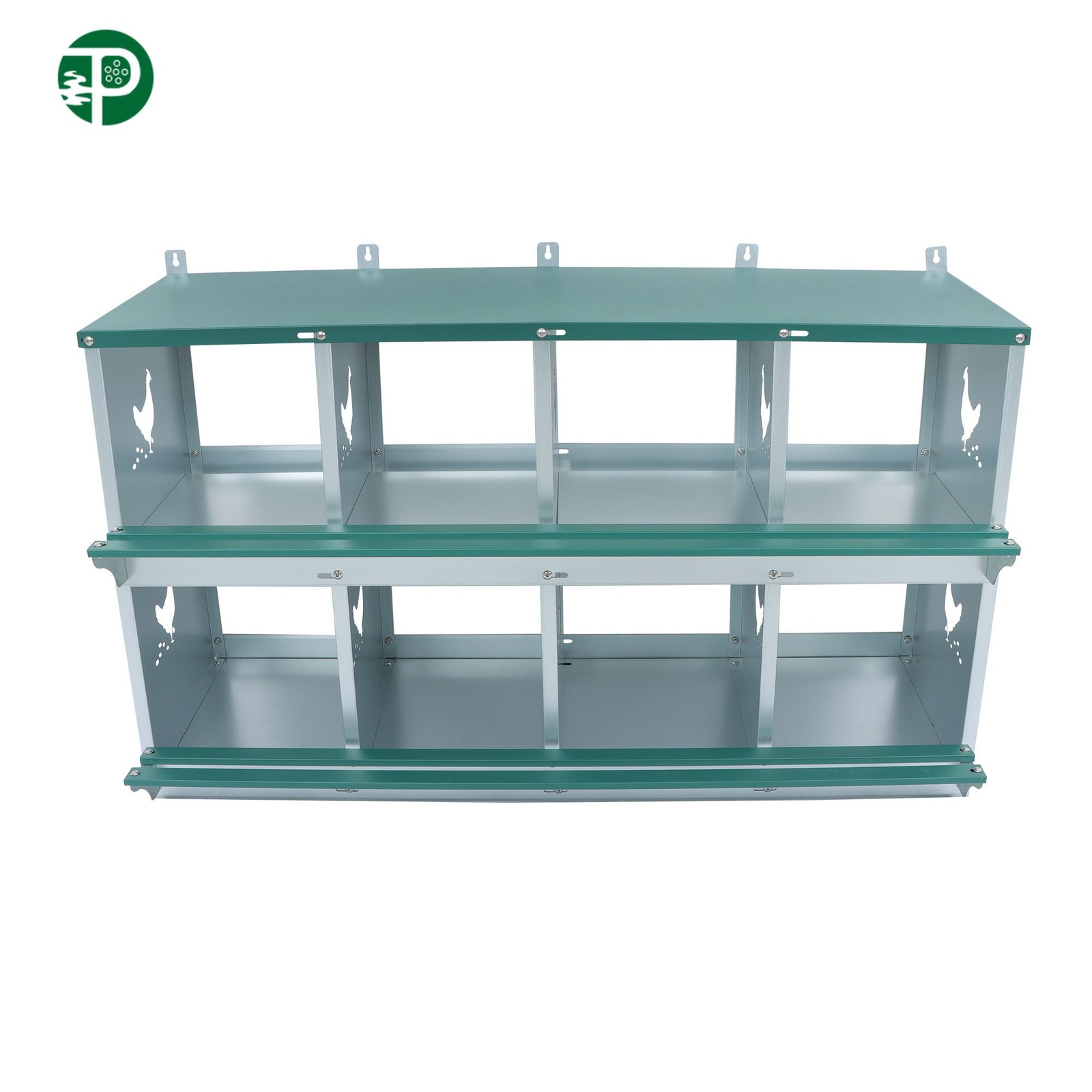 For Chicken Laying Eggs Hens Chicken Coop Box Chicken Nesting Boxes 8 Hole
