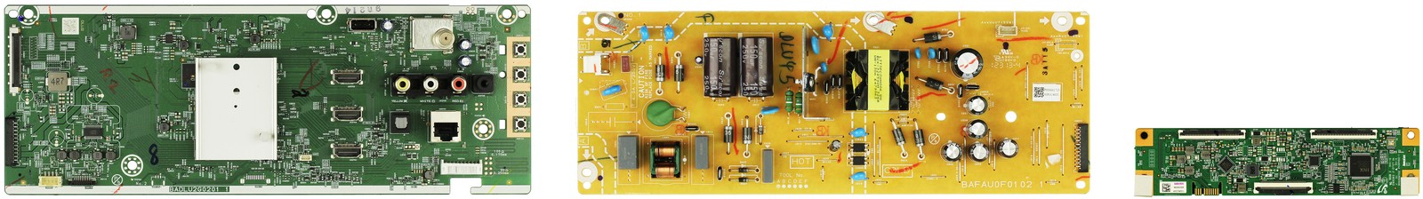 Philips 50PUL7552/F7 ME3 Complete LED TV Repair Parts Kit