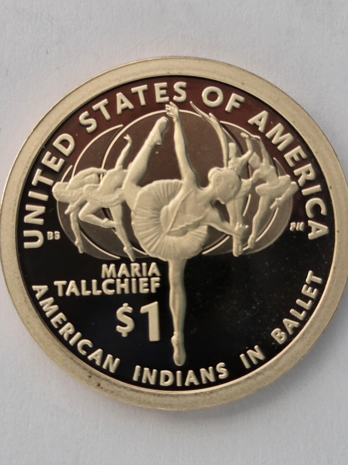 2023-S United States, Proof, Native American Dollar, Indians in Ballet (#2)
