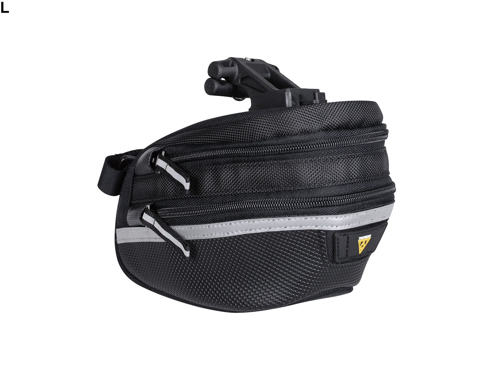 Topeak Wedge Pack II Saddle Bag Bike Seat Pack - 1000D Nylon Reflective 3 Sizes