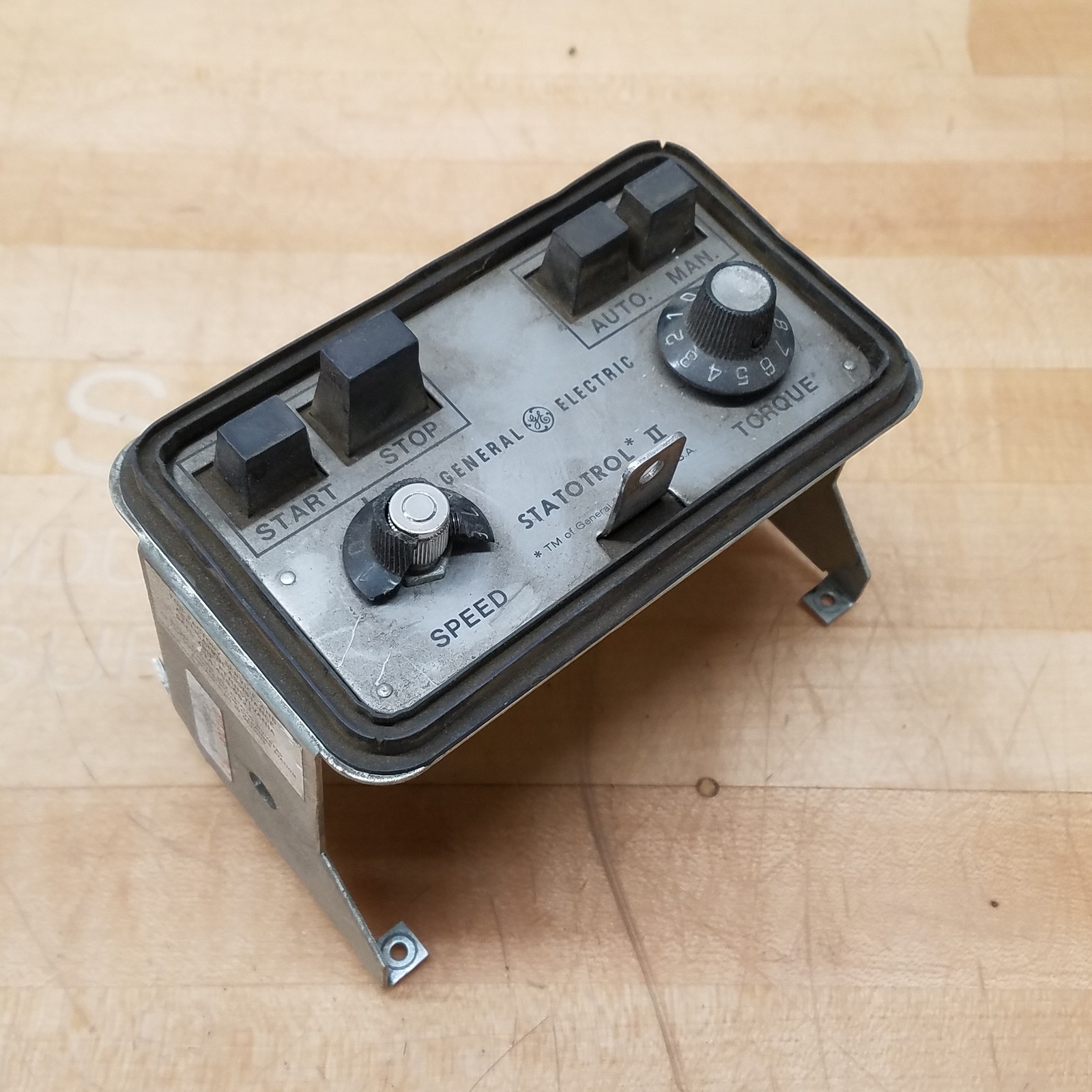 General Electric Statotrol II Motor Control Stand - PARTS ONLY
