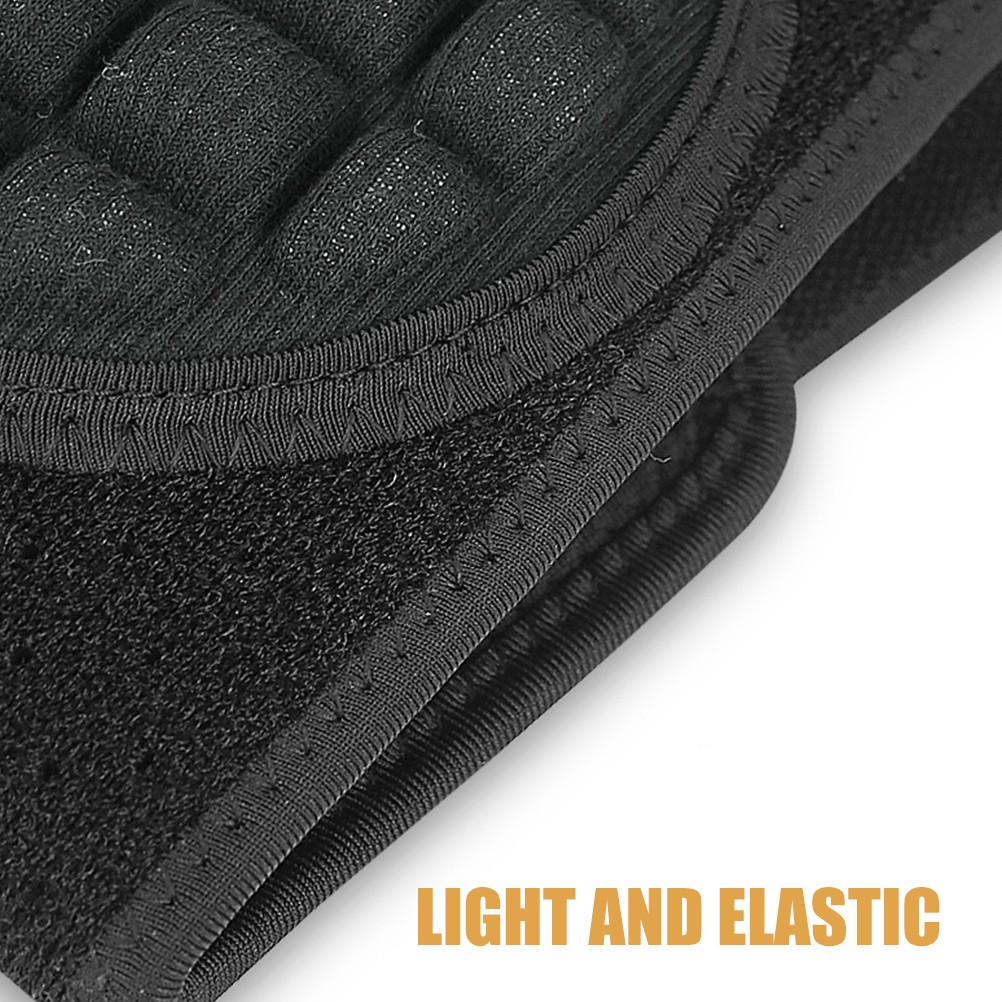 Breathable Black Elbow Support Sleeve with Sweat Absorption for Active Use