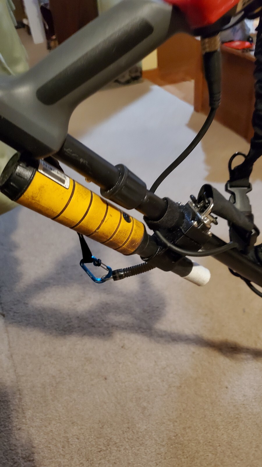 ORANGE Equinox 900/800/700/600 & Manticore Tether/ Pro-Find Pinpointer Holder