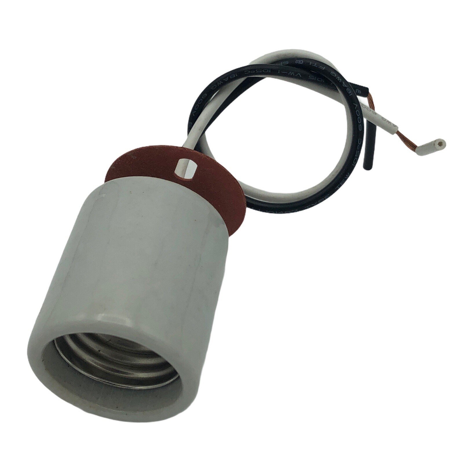 Satco 90/2621 Keyless Porcelain Medium Socket; Glazed With Paper Liner 660W 250V