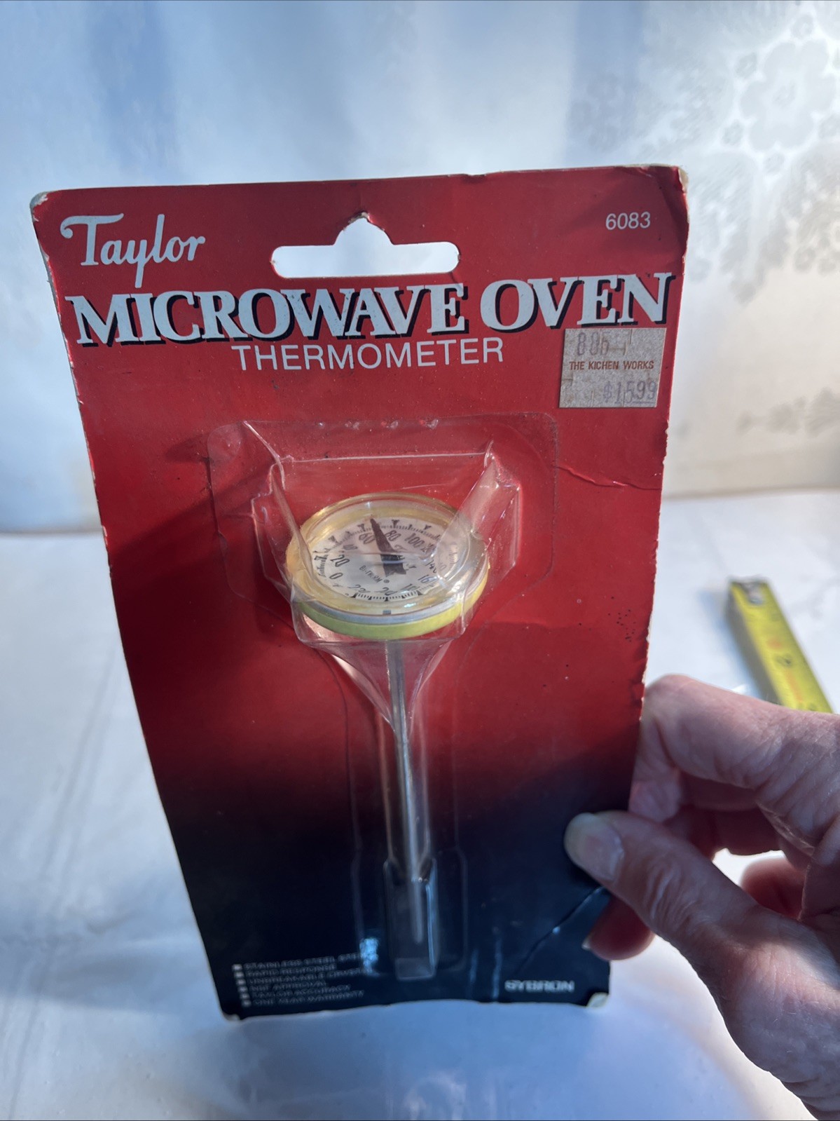 Taylor Rapid Response Food Thermometer Probe Microwave Oven Reader