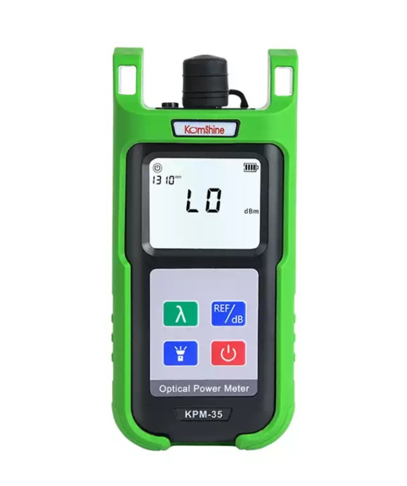 Fiber Optic Power Meter, High-Precision Optical Attenuation Tester, Photometer