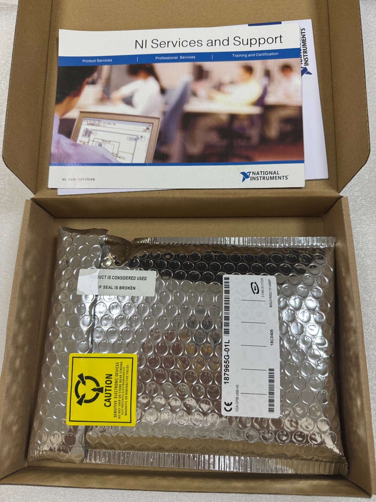 New GPIB-USB-HS 778927-01 IEEE 488 Interface Adapter controller