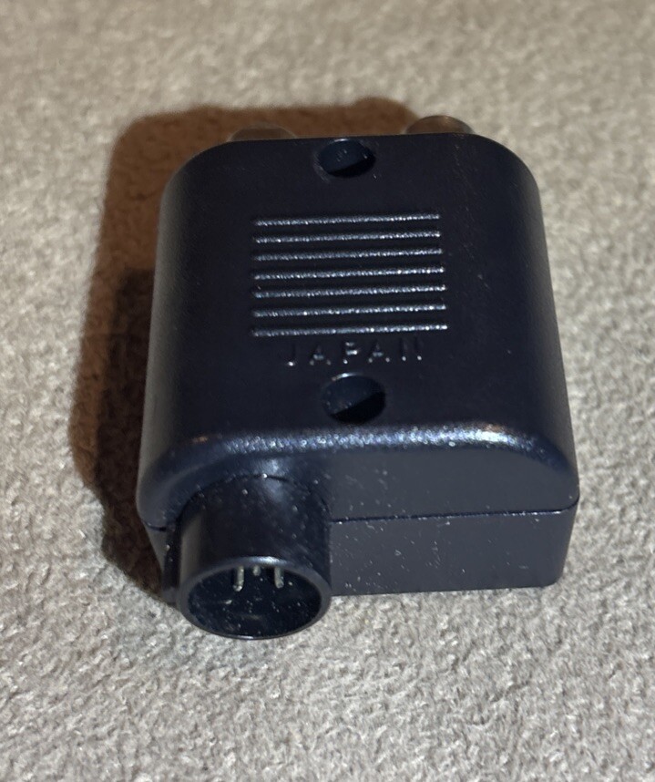 Vintage RCA / Panasonic Video - Audio Input Adapter *12-Pin # VAA002 *NEW