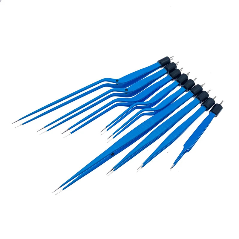 Reusable US Electro Insulated Bipolar Forceps Ophthalmic Surgical Instrument