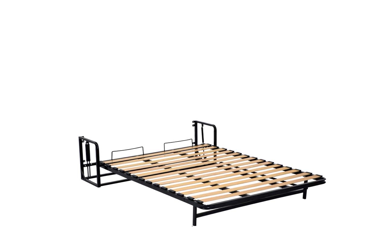 Wallbedking Queen Vertical Wall bed Folding Guest bed Pull Down Murphy bed