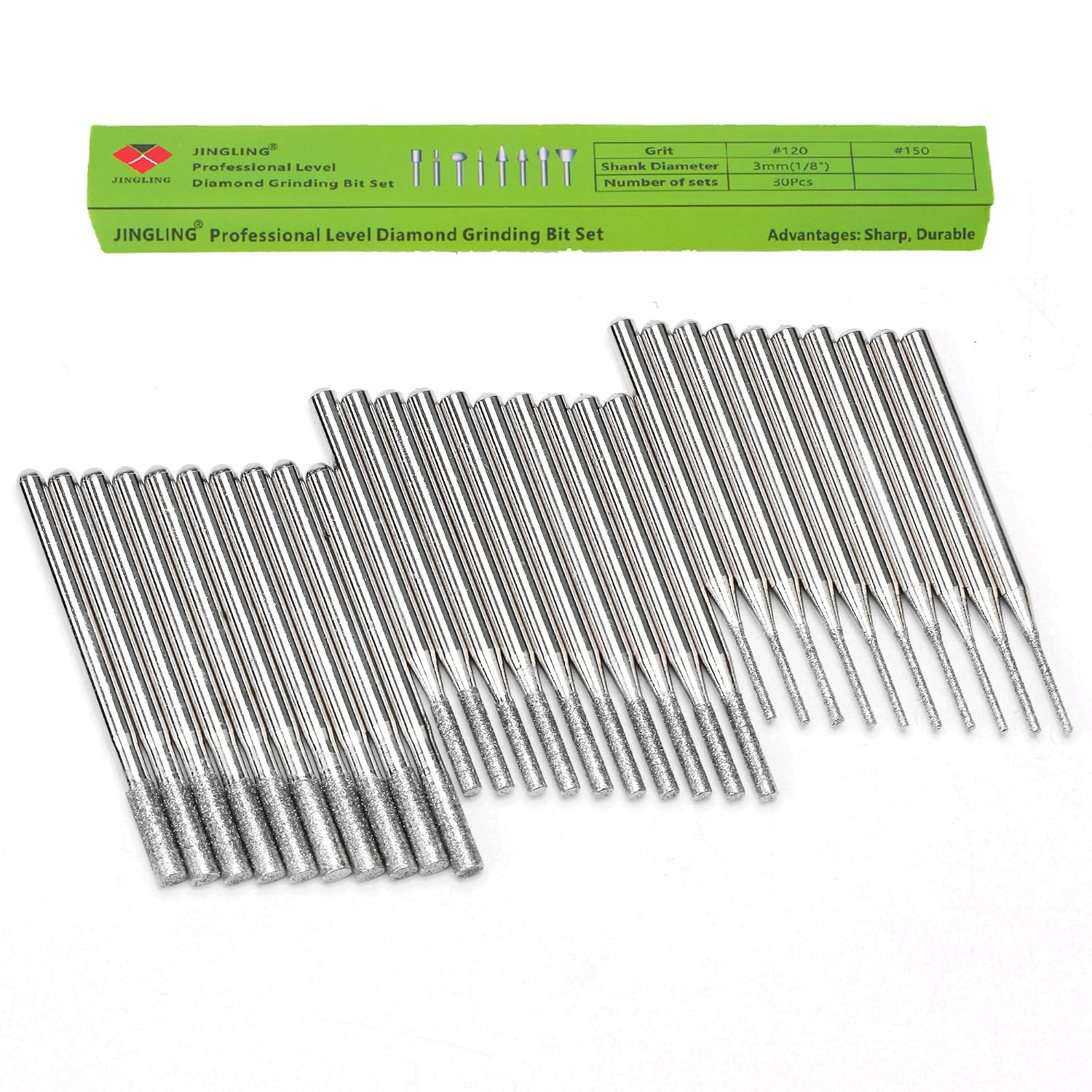 1 2 3 mm Diamond Drill Bits Stone Carving Kit Lapidary Supplies Jewelry Making G