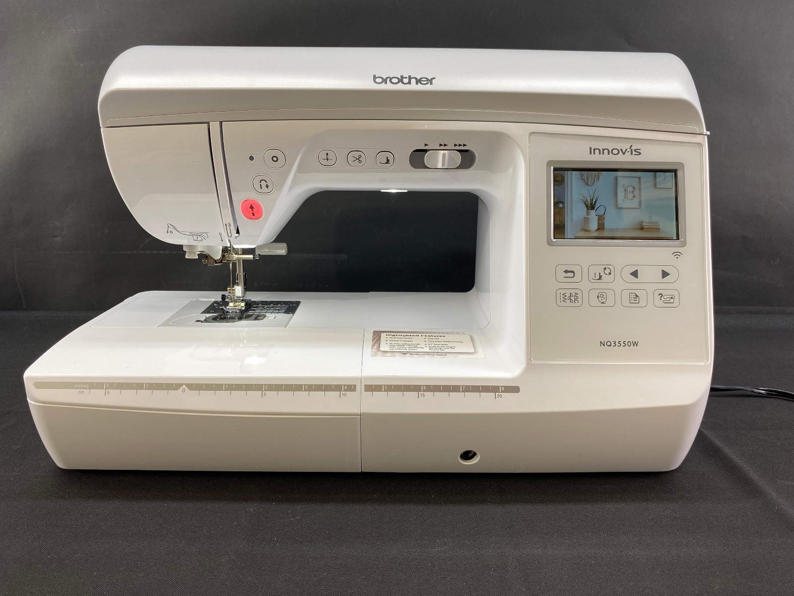 Brother NQ3550W Computerized Sewing + Embroidery Machine w/ BES Blue Software