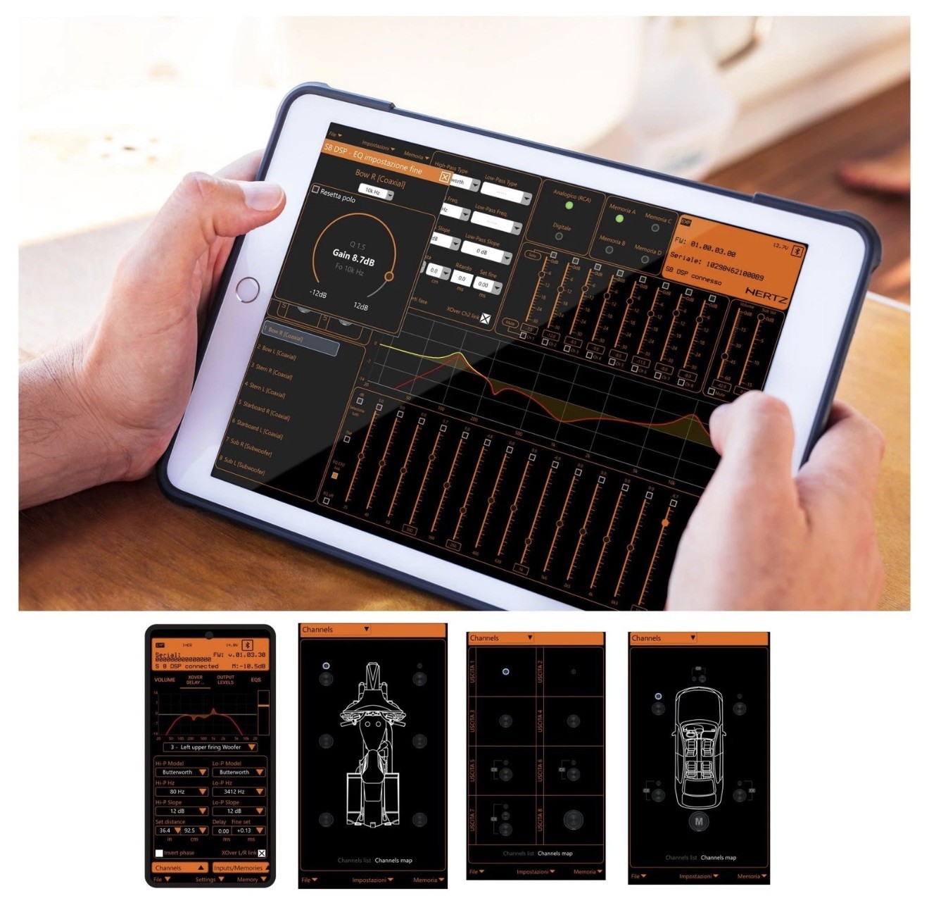 Hertz S8 DSP ultra-compact Processor