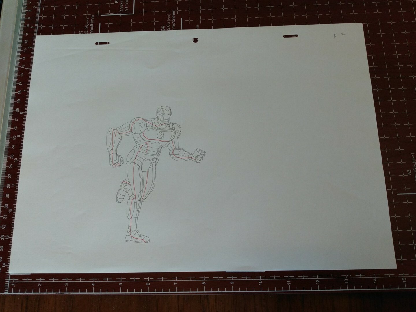 Marvel animation cels Production Art Comics ULTIMATE AVENGERS - C