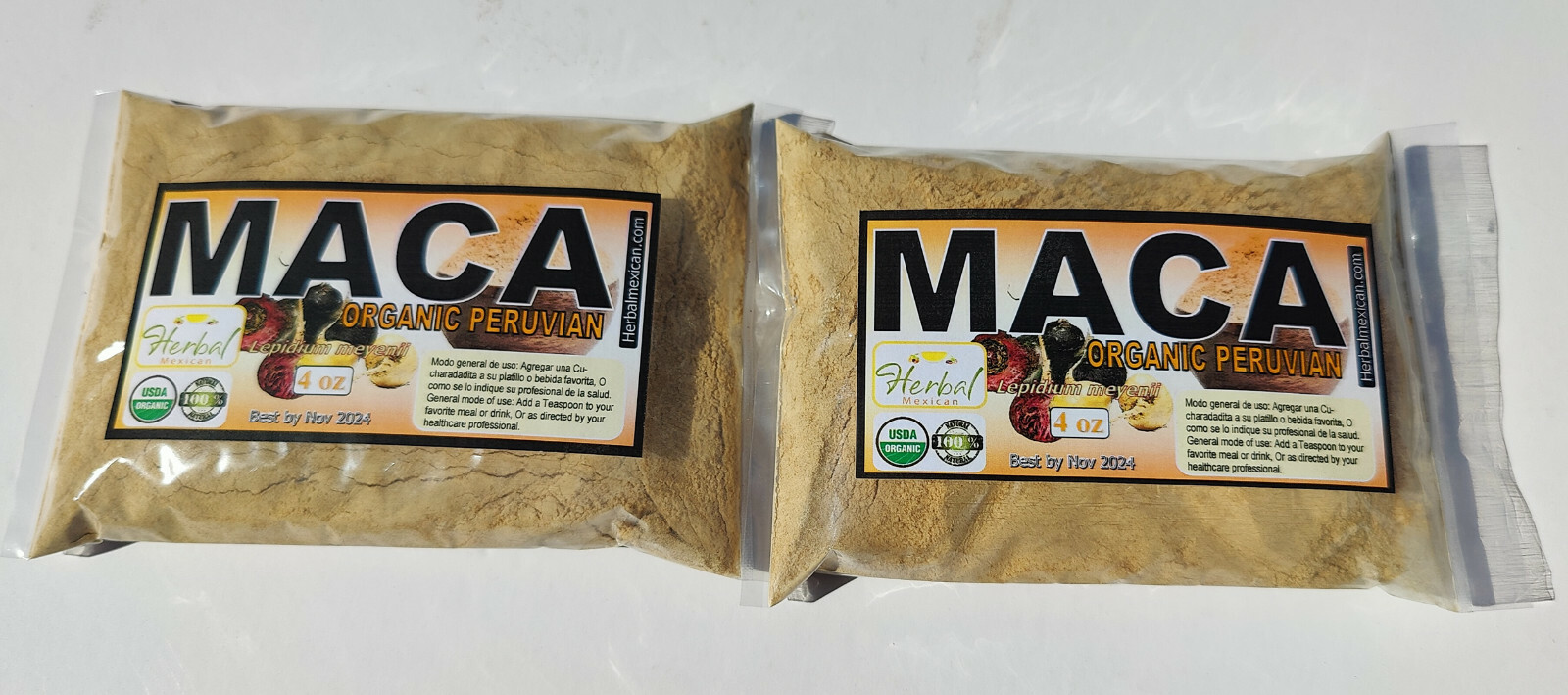 4oz Maca, maca root powder, organic yellow maca powder, peruvian raw maca root !
