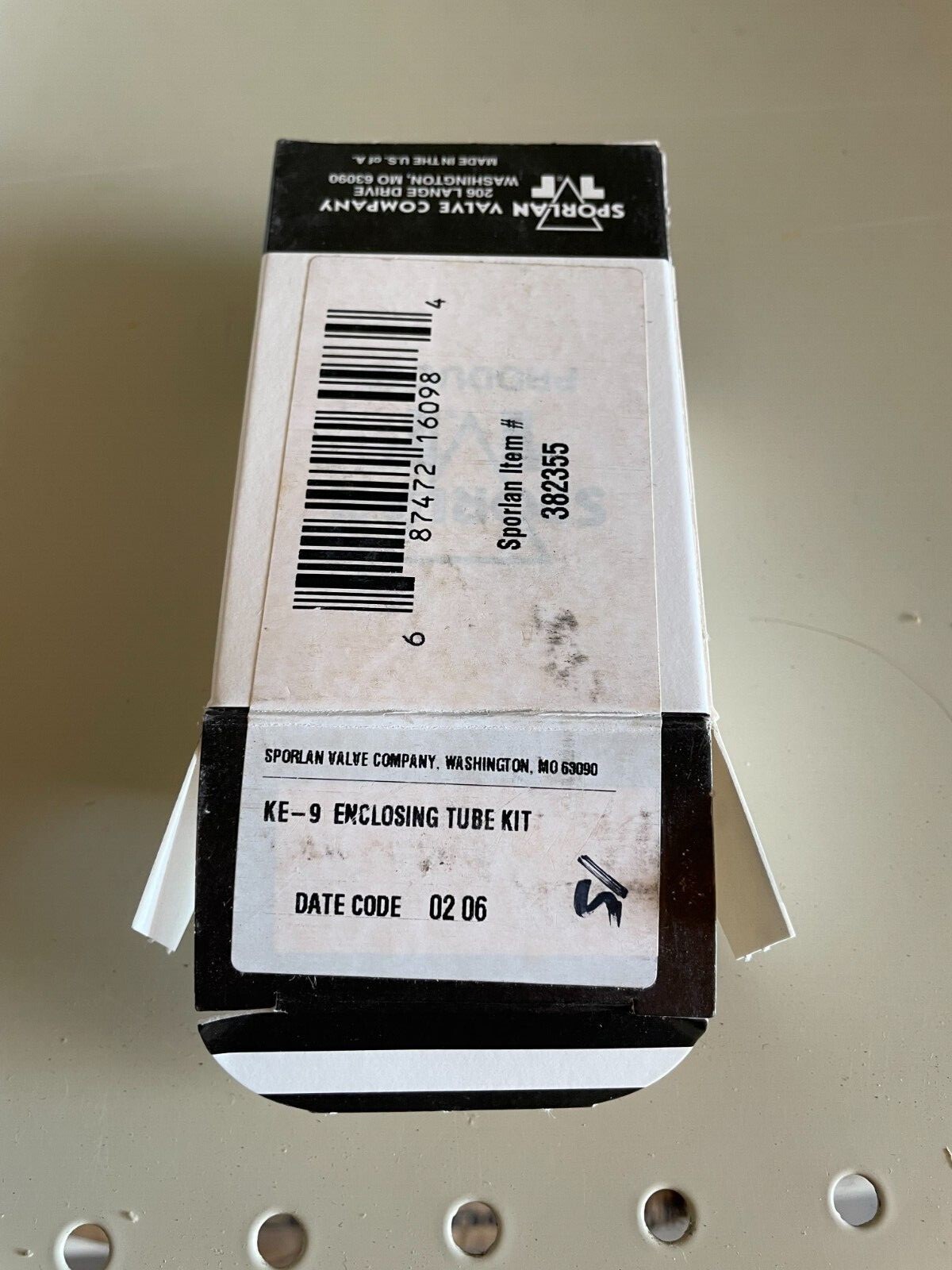 New - open box Sporlan Enclosing Tube Kit KE-9 Item# 382355
