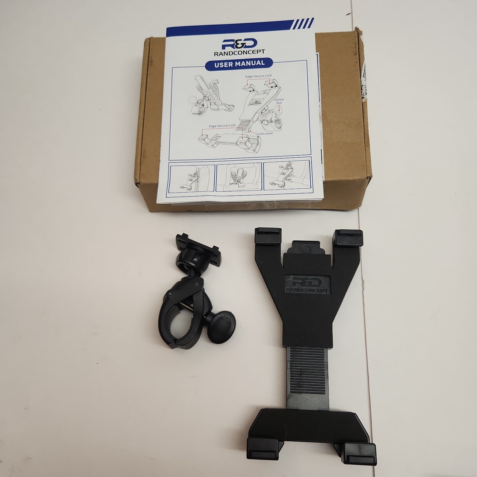 Randconcept - Treadmill Tablet Holder, Elliptical Large Clamp...