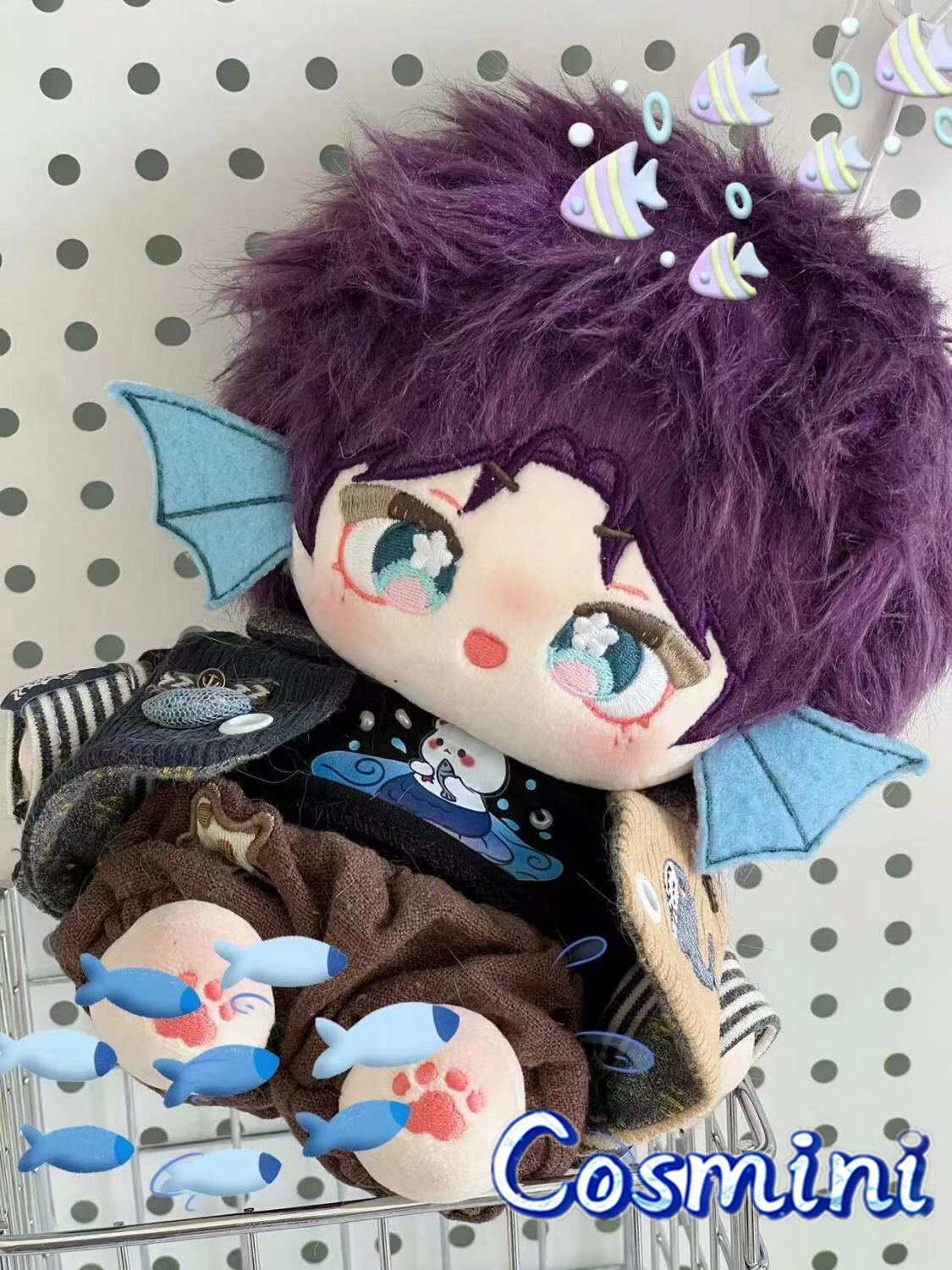 Anime Love and deepspace Rafayel 20cm Plush Doll Stuffed Dress Up Toy