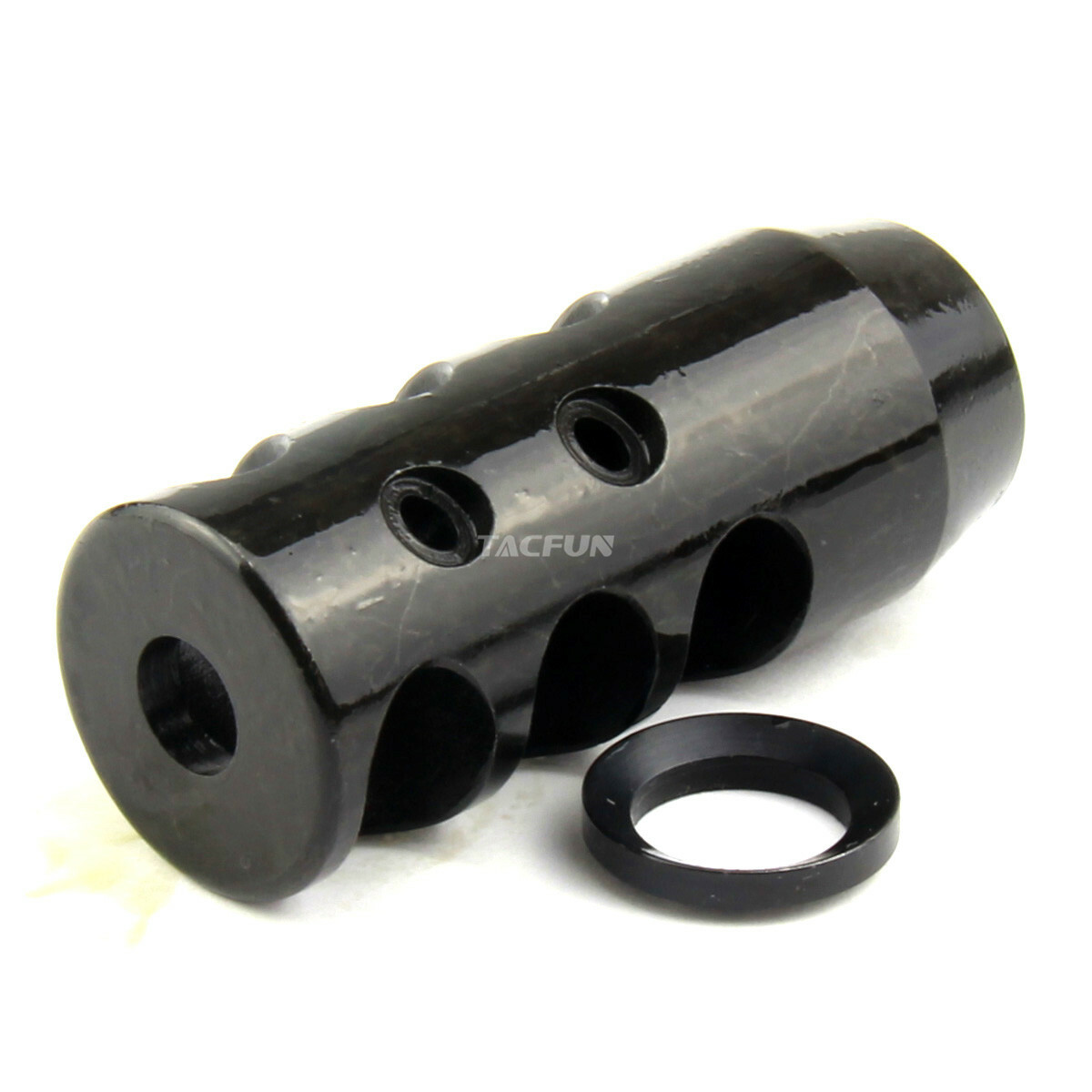 NEW! Compact Low Concussion 1/2x28 Muzzle Brake Compensator .223 5.56