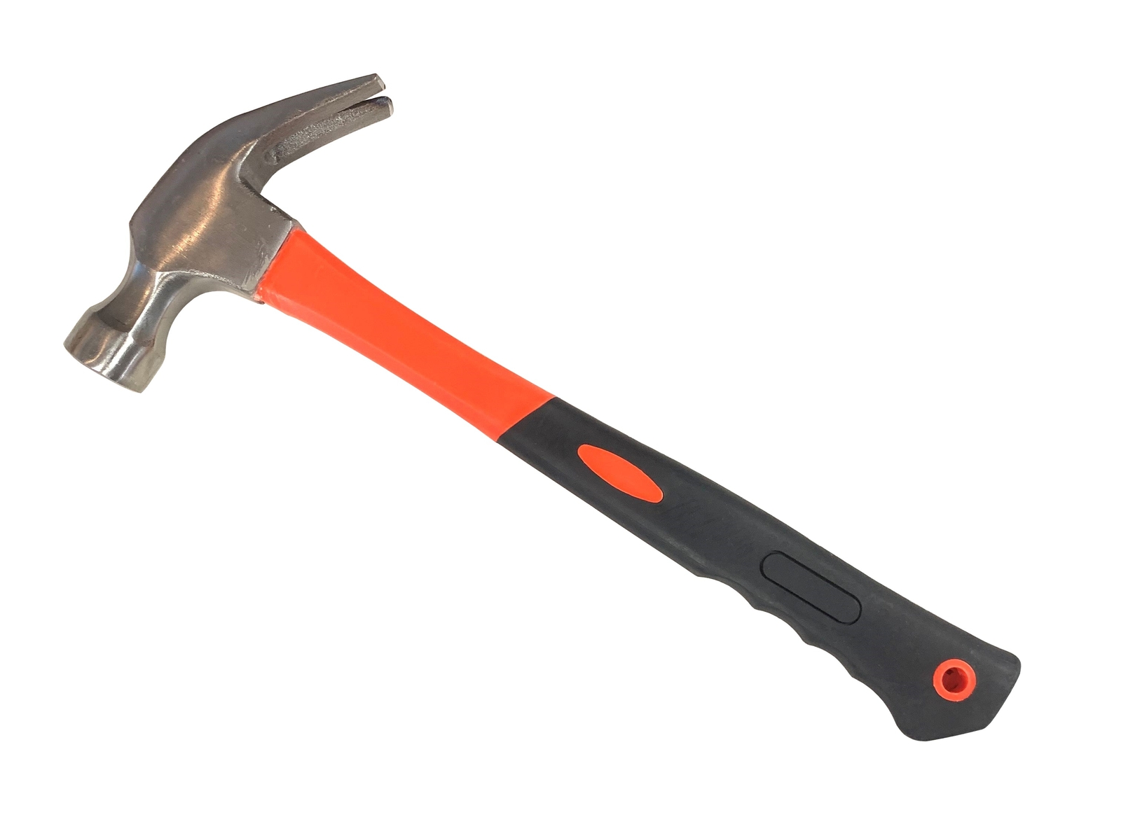 16oz Hammer Claw Orange Fiber Glass Handle with Grip