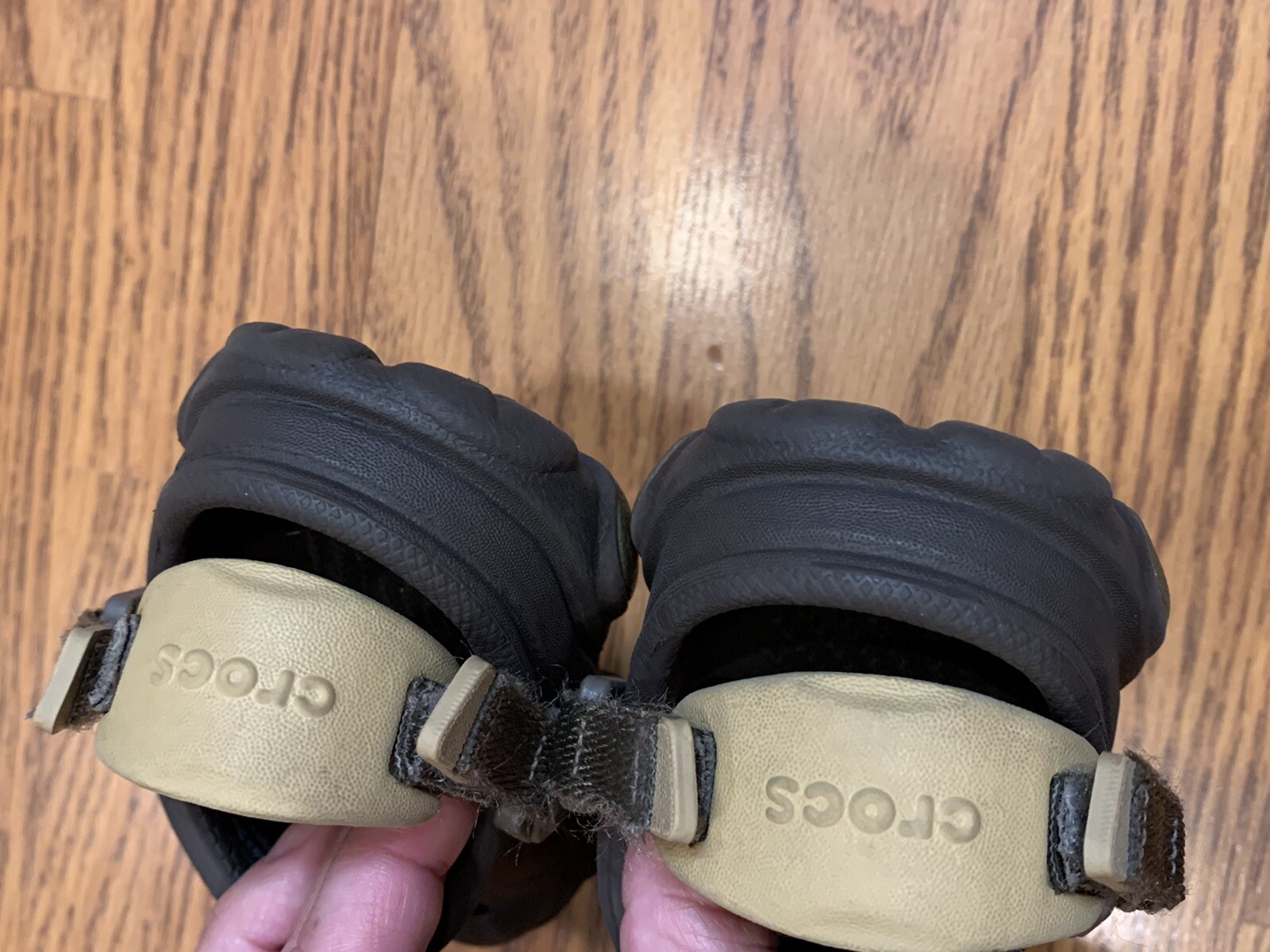 Crocs Brown All Terrain Clogs Boys Size C 5