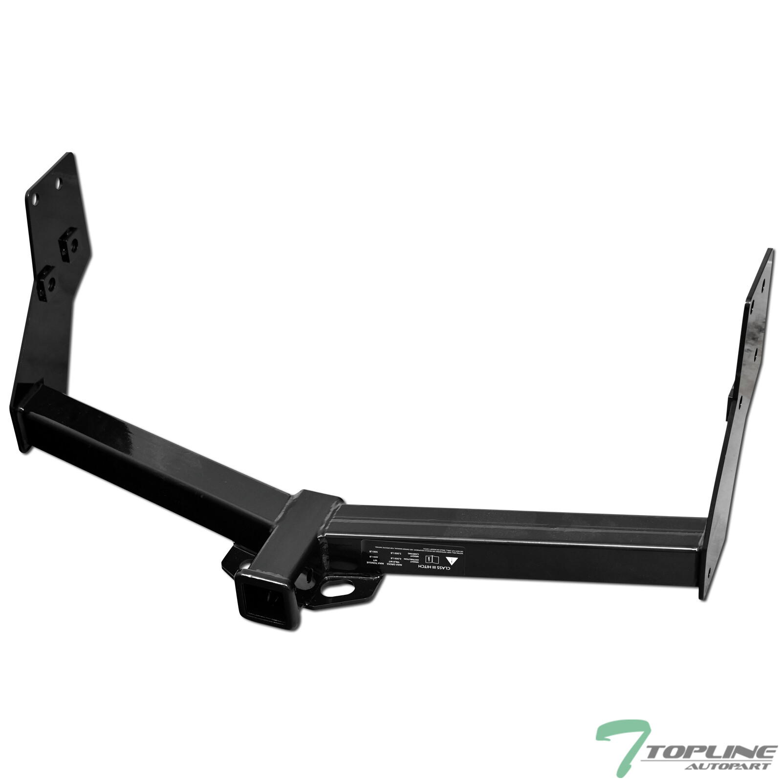 Topline For 1996-2004 Nissan Pathfinder Class 3 Trailer Hitch Receiver 2" - Blk
