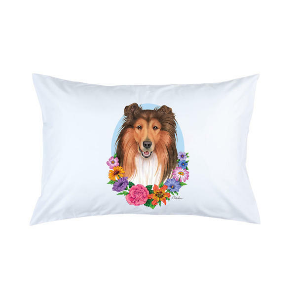 Collie Sable Micro Fiber Pillowcase