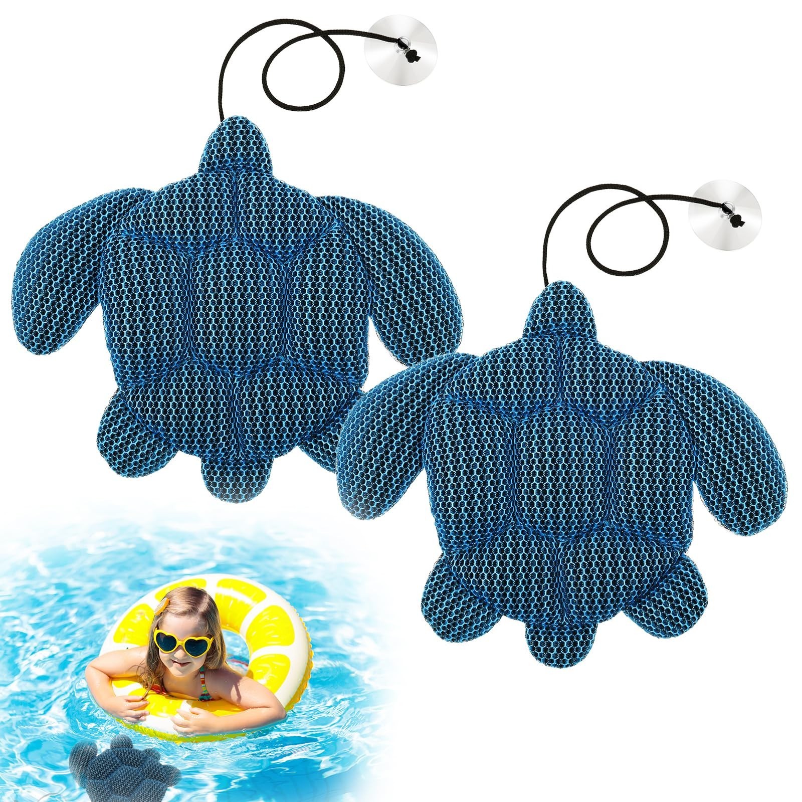 Hot Tub Scum Absorber - 2 Pack Scum Turtle Absorber for Spa, Hot Tub Accessor...