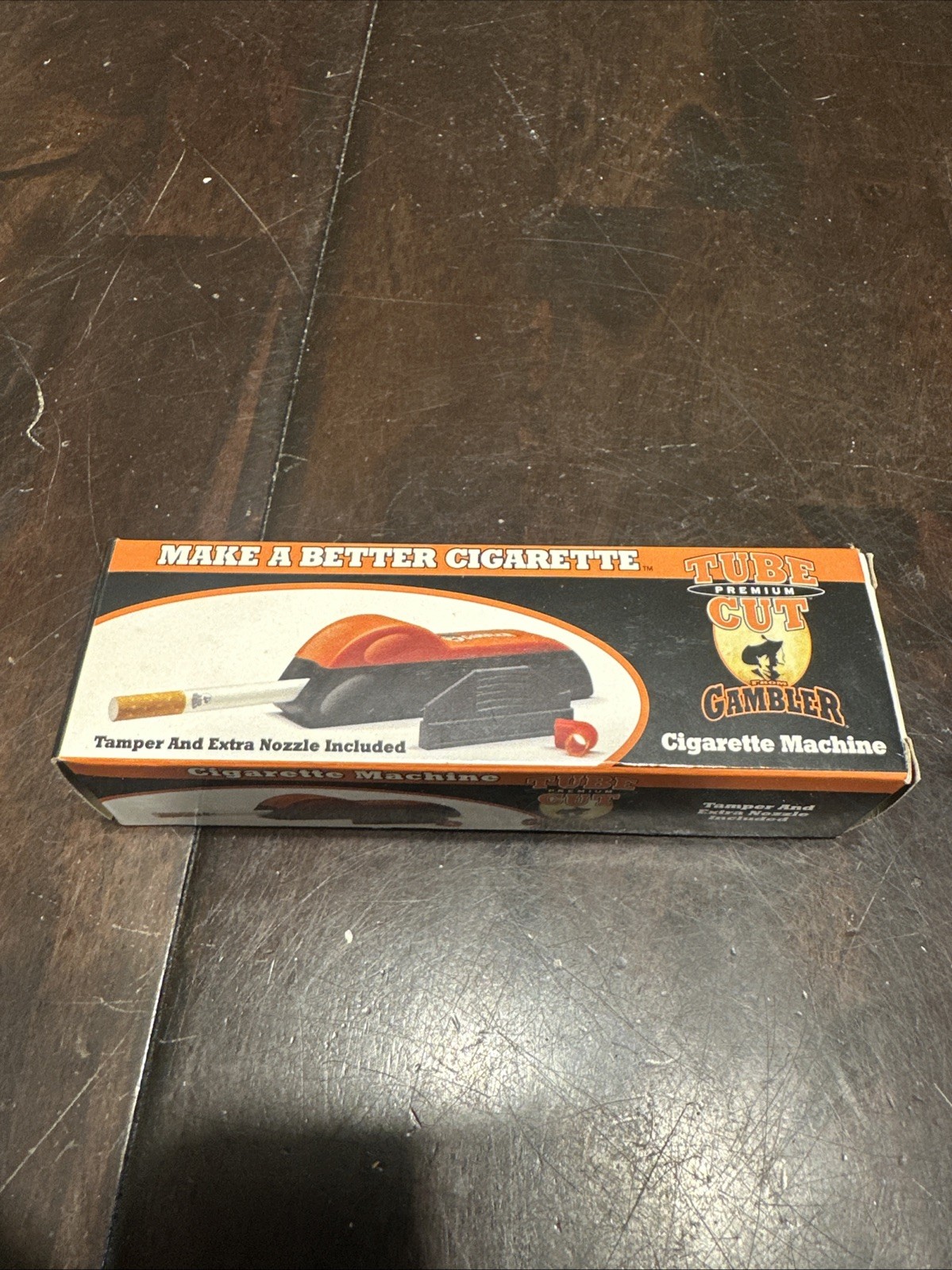 Tube Cut by Gambler Cigarette Machine Tamper And Extra Nozzle Included