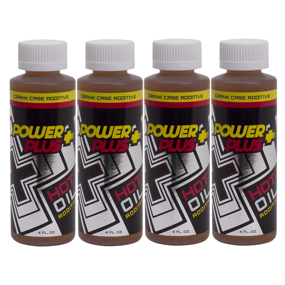 Power Plus Engine Oil Additive 19769-58 (4pk); Hot Oil 4oz Combustion Enhancer