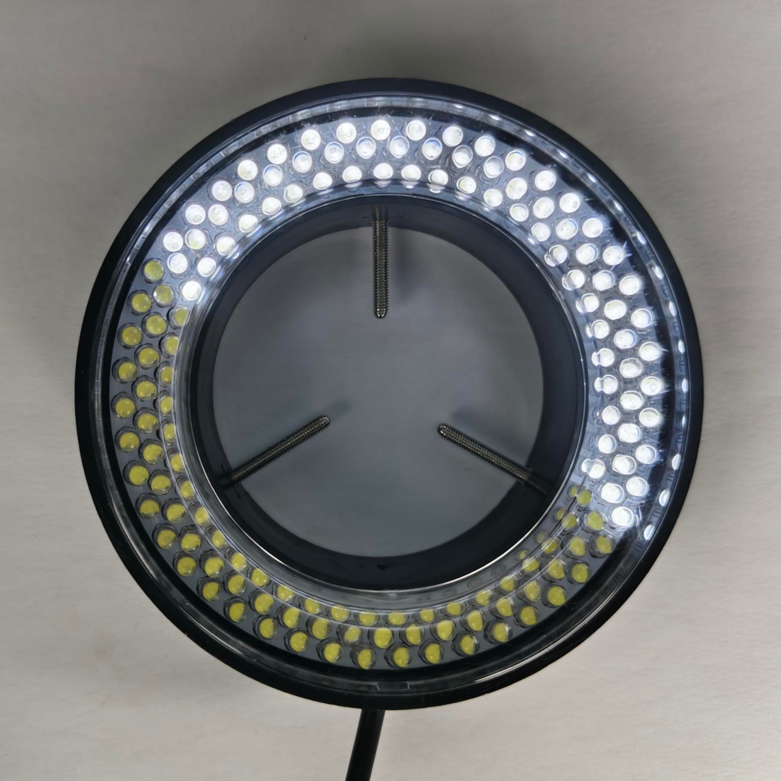 Microscope Ring Light Source Adjustable Illuminator for Lab Stereo Microscope &