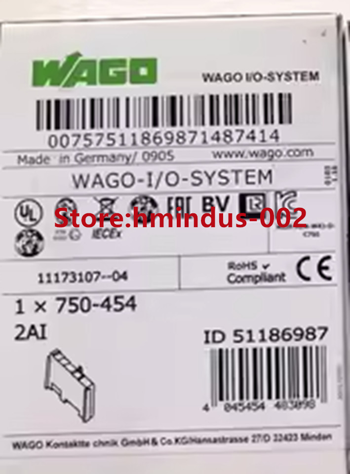 1 PCS 750-454 PLC Module In Box 750-454 750454 WAGO New In Box Brand