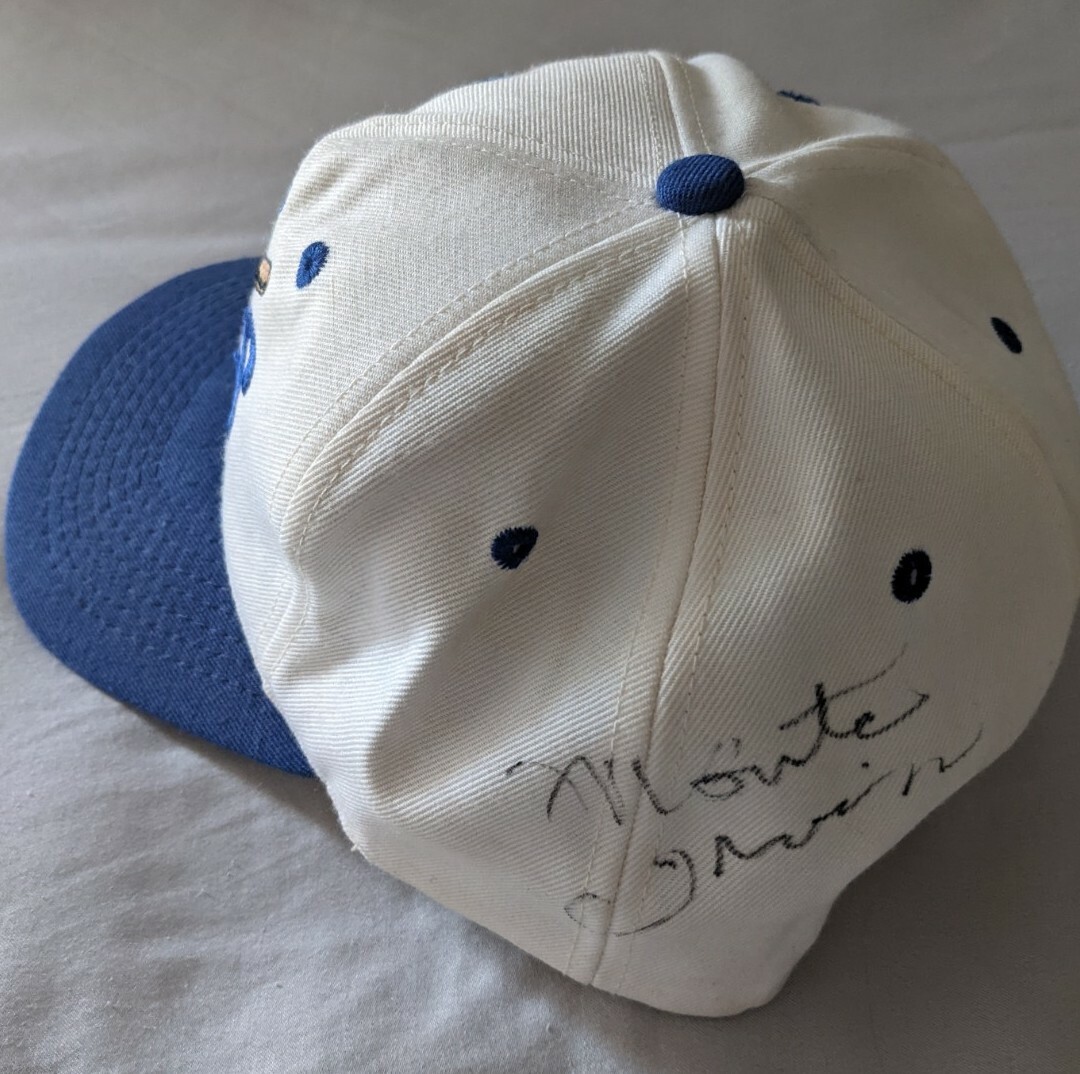 Monte Irvin Signed Durham Bulls baseball cap - Signed by Mr Irvin at a home game