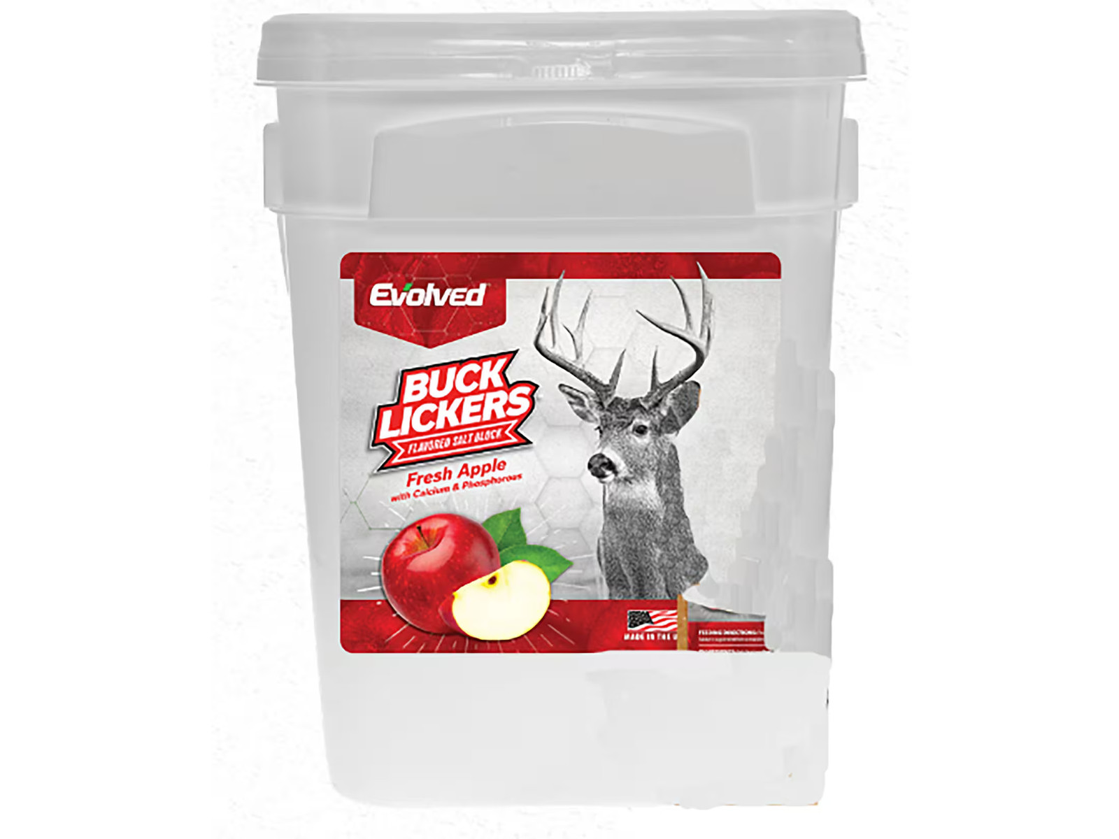 Evolved Habitats Buck Licker Apple Deer Attractant 30 lb