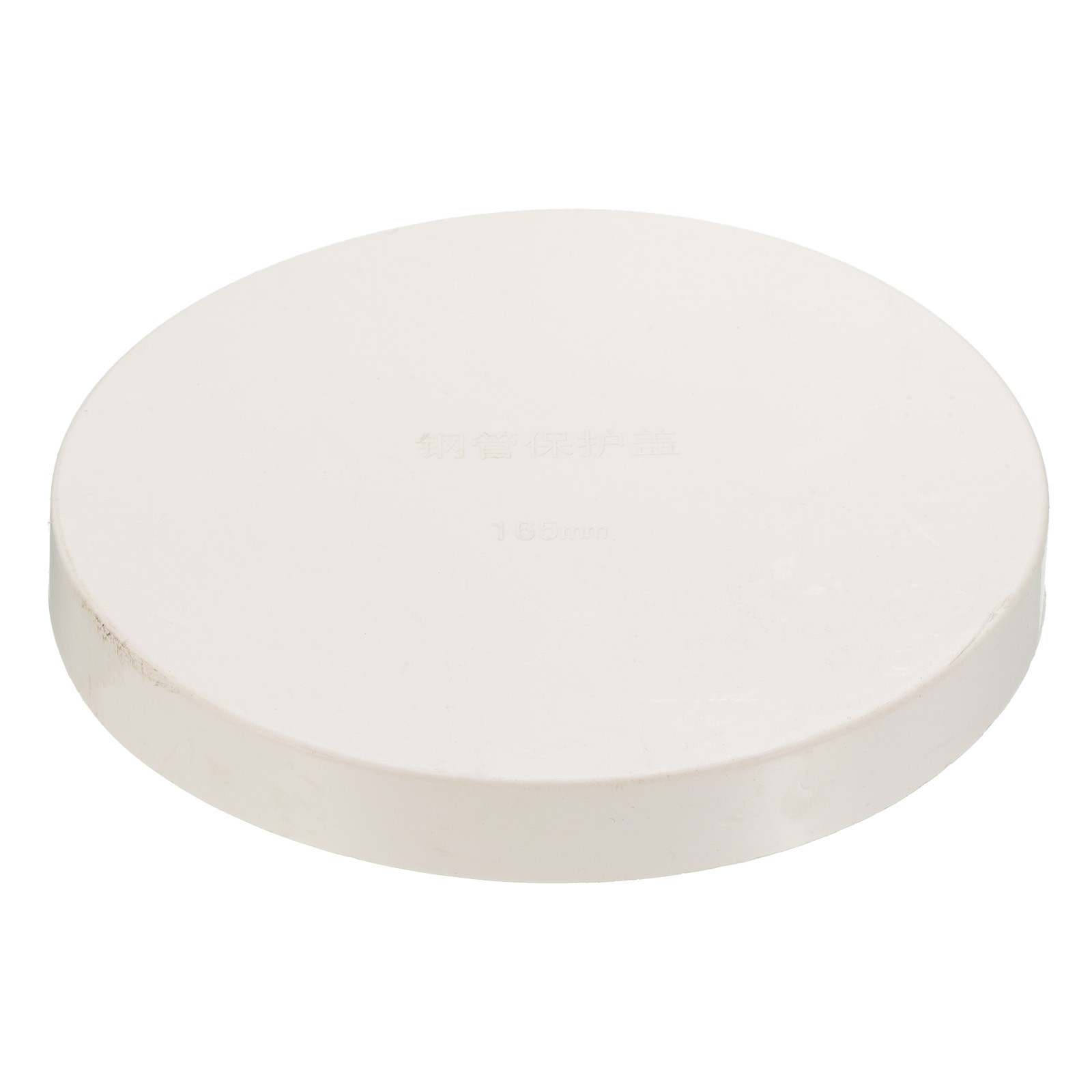 165mm ID Pipe End Cap, Round Tubing Insert Pipe Cover, White